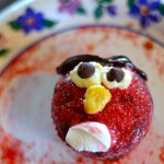 angry bird cupcakes,angry bird theme, angry bird food, angry bird pics,